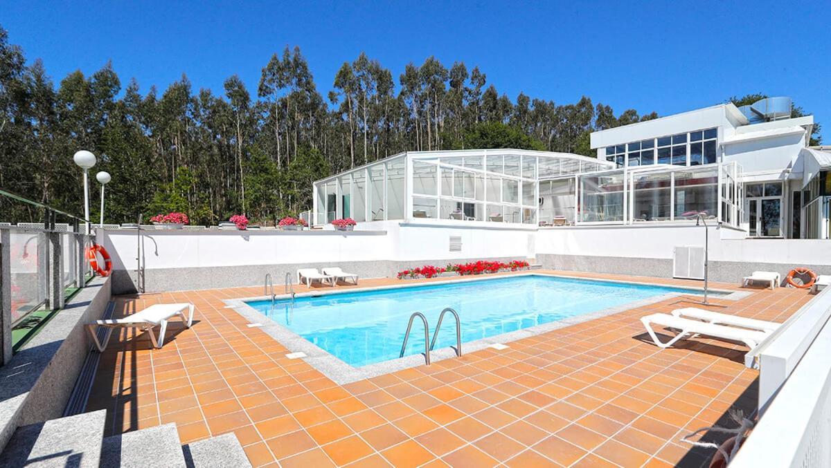 Pension Compostela Inn Cacheiras Buitenkant foto