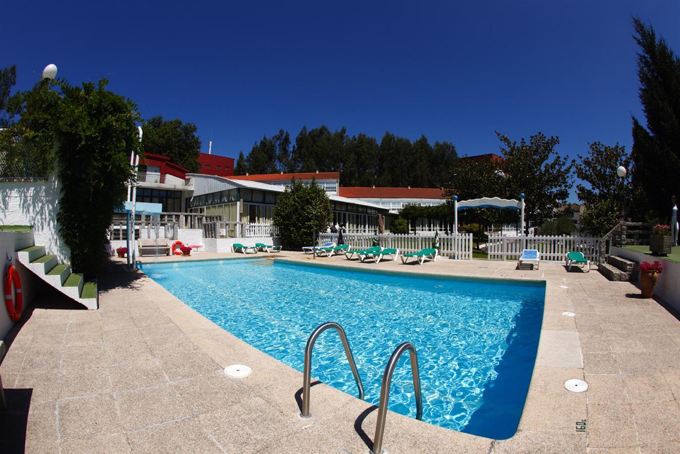 Pension Compostela Inn Cacheiras Buitenkant foto