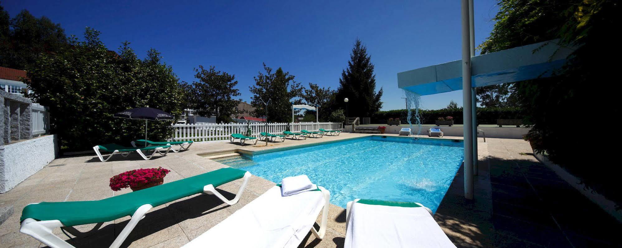 Pension Compostela Inn Cacheiras Buitenkant foto